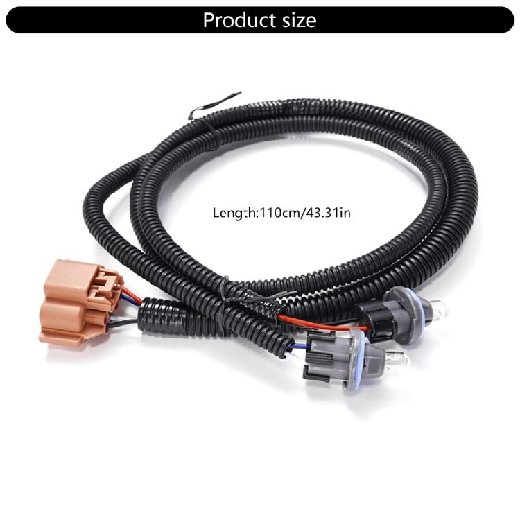 Automotive Rear Fix License Plate Illumination Wiring Cable Harness 15768809 For Vehicle Upkeep Enhancing Vehicle Safety