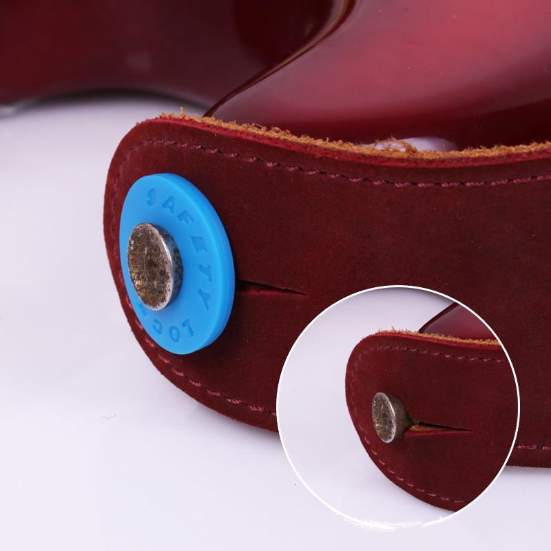 Guitar Strap Lock Rubber Bass Guitar Parts Wooden Electric Guitar Accessories Strap Locks Blocks