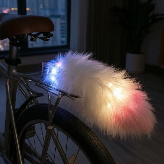 Remote Control Car Tail Sound Activated Wagging Moving Tail with LED Lights Rechargeable Quick
