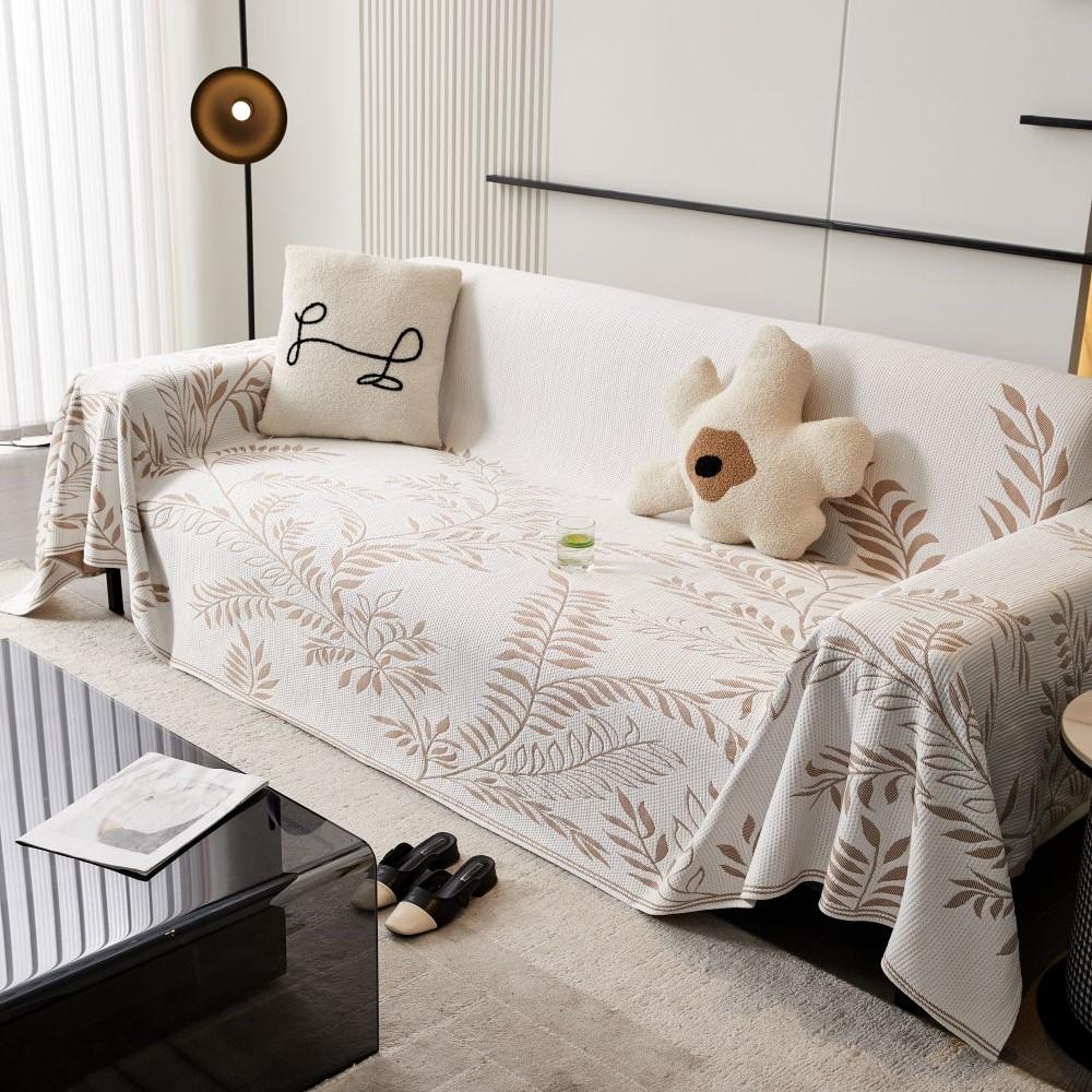 Ice Silk Branch Sofabezug Überwurfdecke Wohnzimmer Paarposition Sommer Camping Picknickdecke Bezug Gefühl von Eis