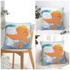 Friends H-Hercules P-Pegasus Pillow Case Cushion Cover Square Design Pillow Cover Vintage Pillowcases For Sofa Home Decoration