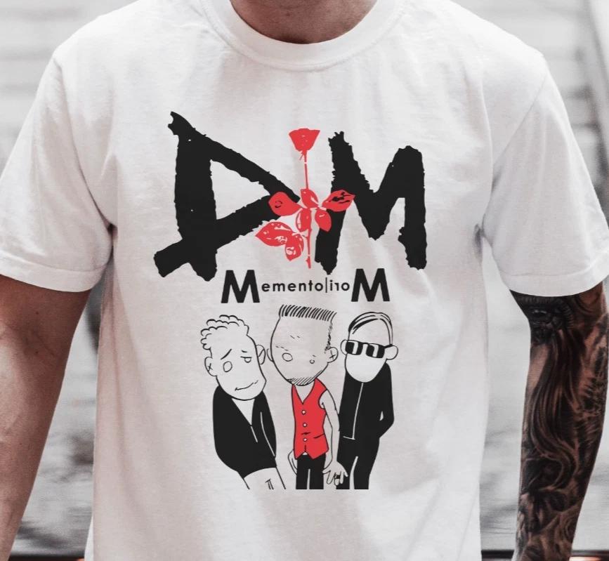 

Depeche Mode Memento Mori T-Shirt Rock Band on Premium Vintage Comfort Color Tee 2XL