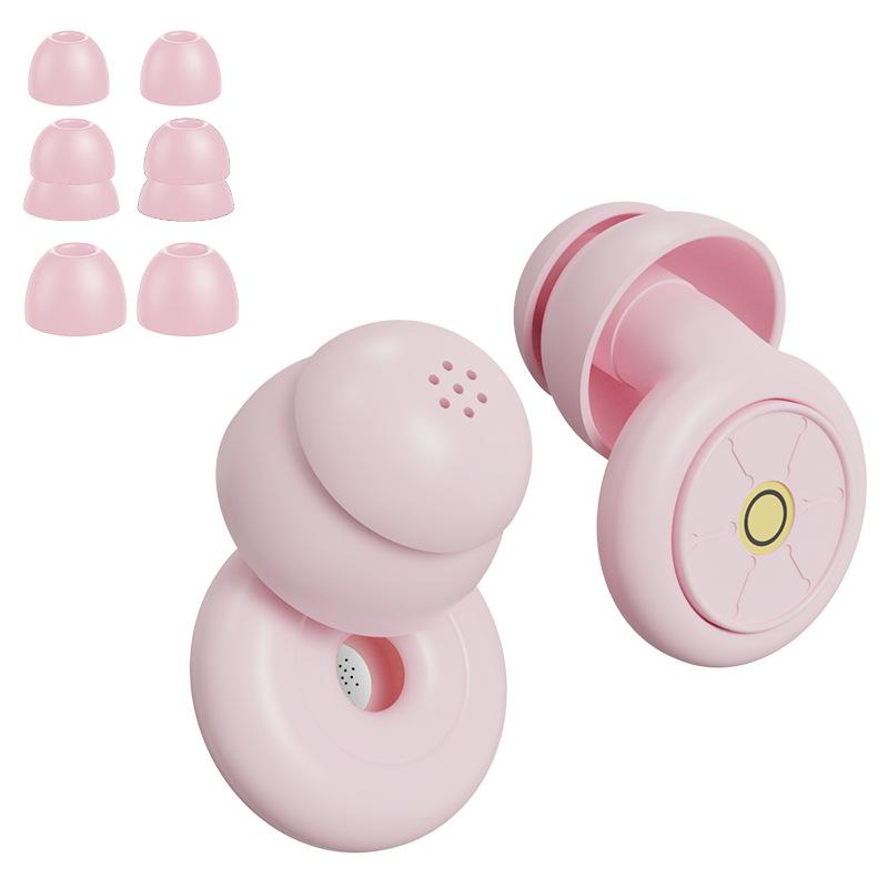 Temu Super Soundproof Silicone Noise-Canceling Earplugs for Silent Sleep and Snoring Reduction Color Box