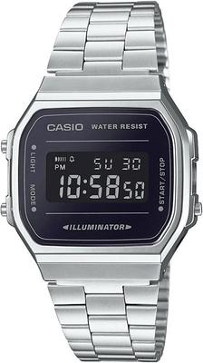 Casio Orologio digitale Vintage Series Kids Silver x Black Overseas Model A168WEM-1 Uomo Donna [Articolo]