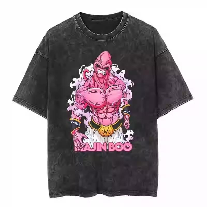 T-shirt Washed Cotton Oversized Loose Men and Women Can Be Short-sleeved Round Neck Fashion Arrival of Summer T-shirts