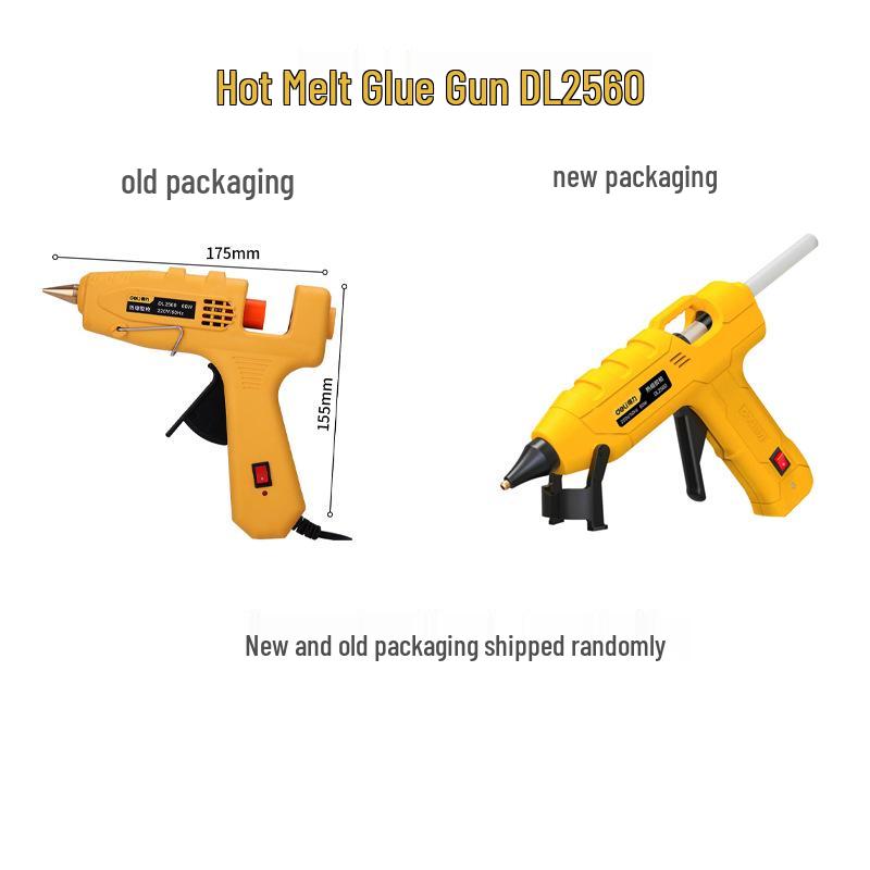 Deli Tools Small Hot Melt Glue Gun for Crafts and Household Use