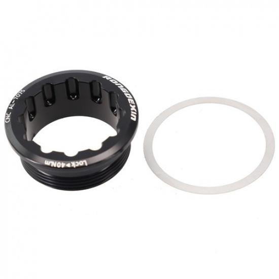 Freewheel Lock Cover Bike Bicycle Lock MTB Mountain Bike 12 Speed Bicycle Black