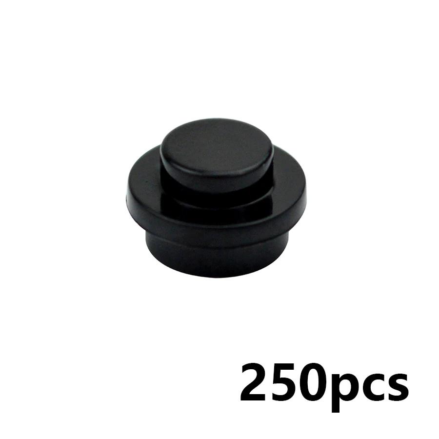 250 ks MOC Skládací dílky 4073 6141 15570 Deska Kulatá 1x1 Bod DIY Stavebnice 1*1 Figurky Lampy Cihličky Hračka pro děti