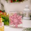 (6pcs Set) 12x10.5cm Christmas Snowflake PVC Colorful Diverse New Year's Holiday Party Xmas Tree Pendant DIY Natale Noel Kerst