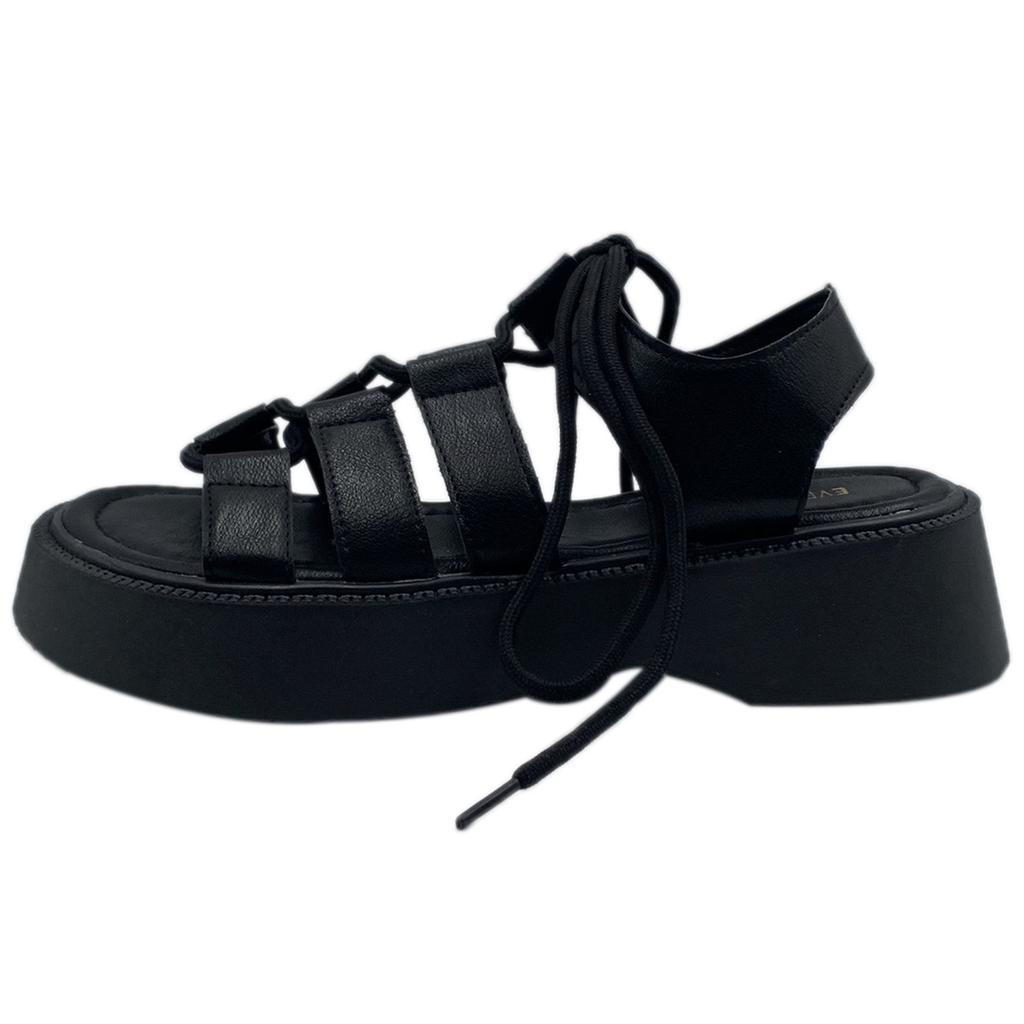 Queen Fan Sandals Women's 2025 Summer Roman Shoes French Niche Design Sense Popular ins Tide Shoes ins Style