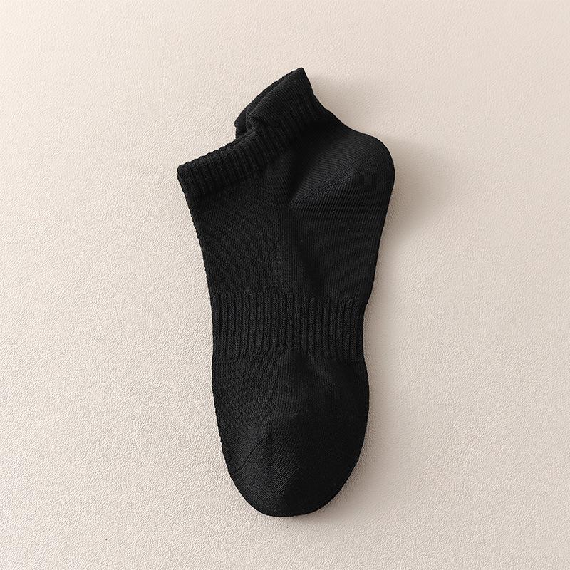 Women's Summer Thin Cotton Mesh Breathable Ear Lifting Sweat Absorbing Antibacterial Socks