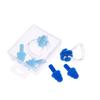 1 Set Waterproof Soft Silicone Swimming Earplugs Nose Clip Swimming Ear & Nose Protector For Adult Children
