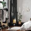 1PC Wall-mounted Coat Rack Creative Coat Rack Bedroom Wooden Hook Modern Solid Wood Simple 4 Hooks