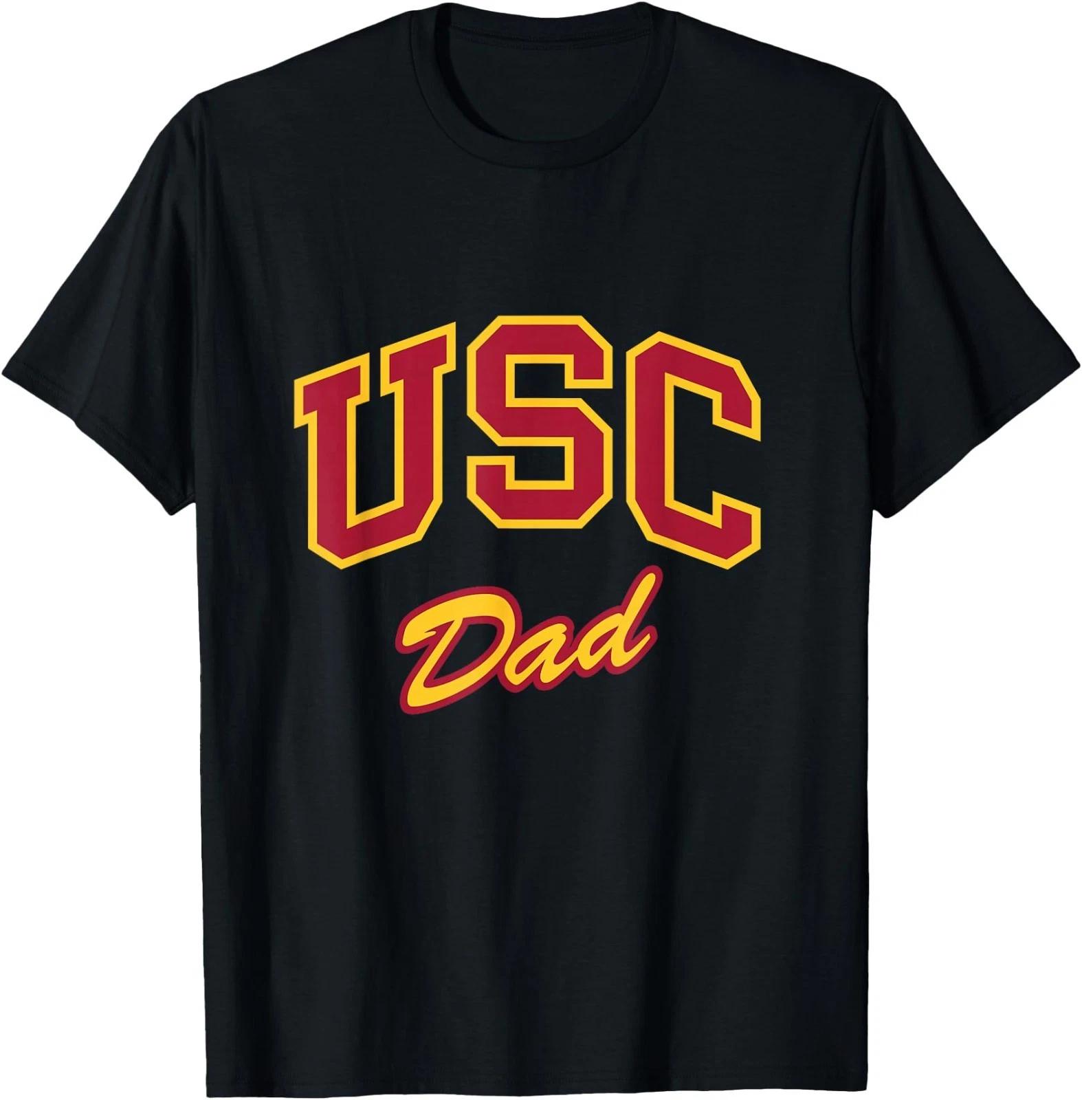 USC Dad Retro Script Style T-Shirt 3XL