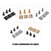 Electric Guitar Tremolo Bridge String Locks Strings Locking System Metal Nut Block & Clamp Hex Screws Guitar Parts