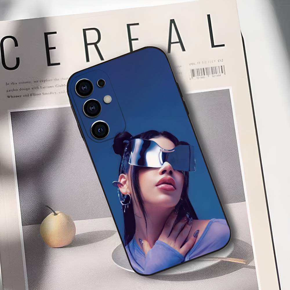 Singer K-Kenia OS Phone Case For Samsung S25,S24,S21,S22,S23,S30,Ultra,S20,Plus,Soft Silicone Black Cover
