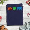 Space Invaders Cotton TShirt For Unisex Summer Aesthetic T Shirts O Neck Hipster Tee Shirt Big Size Hot Sale Clothes