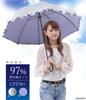 Block Out the A Cute Parasol for Both Sunny and Rainy Features a Fabric and UV Protection UV Blocking UPF 60cm Manually Opening Sun! Dome-shaped Days.
