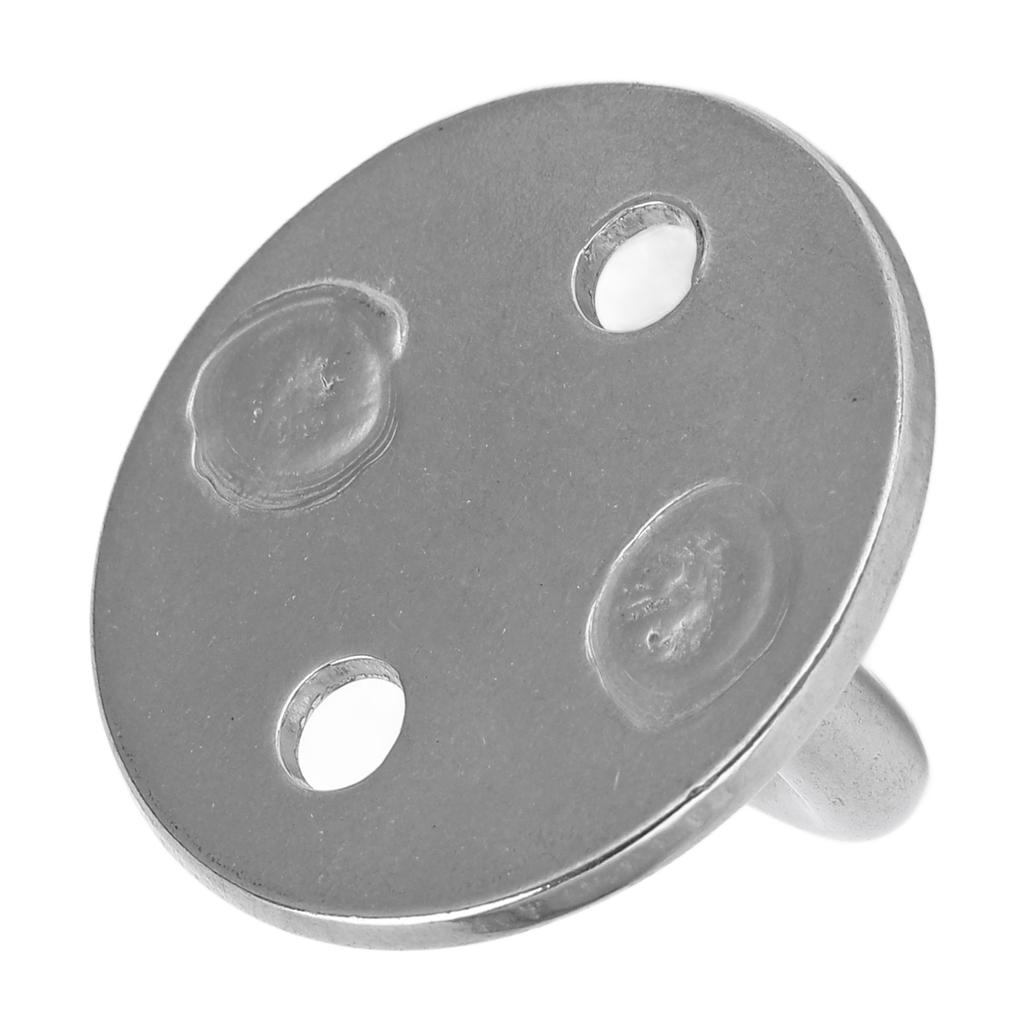 Pad Eye Plate U Hook Round Stainless Steel Heavy Duty Rustproof for Door Boat Hammock Home6MM