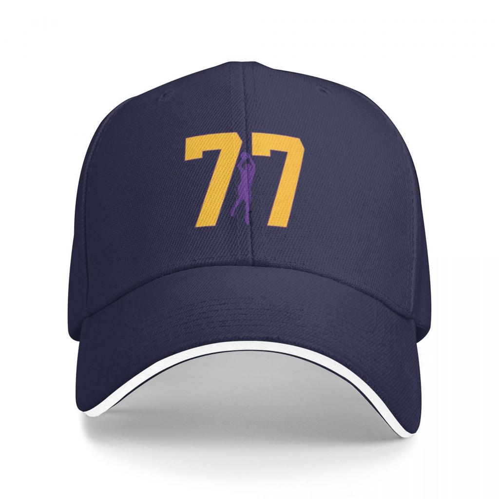 Luka Doncic 77 Lakers Ikona Basketbalu Baseballová Čepice Klobouk Muž Pro Slunce party Klobouk Vánoční Klobouk Dámské Čepice Pánské