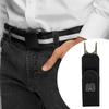 Buckleless Belt Hook Valentine's Day Gift Adjustable Metal Elastic Belt,