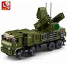 NEU Sluban Militär Modellbausteine Panzer Schützenpanzer Flugabwehrsystem Bausteine Lernspielzeug für Kinder