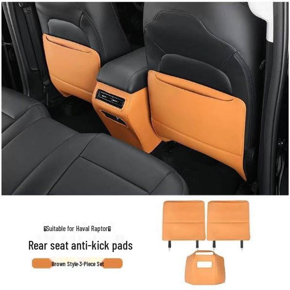 Haval Menglong Hi4-T Leather Rear Armrest Kick Protection Mat