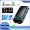 Kebidumei Mini Colorful RGB Colorful Wired to Wireless Carplay Android Auto Box Plug and Play USB Dongle Adapter For 99% Cars