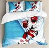 3pcs Bedding Set Ice Hockey Playing Field Home Textile Duvet Cover Pillow Case Boy Kid Teen Girl Bedding Covers Set