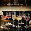 European Classical High-Stemmed Martini Glass - Artistic Cocktail & Wine Glass for Bars