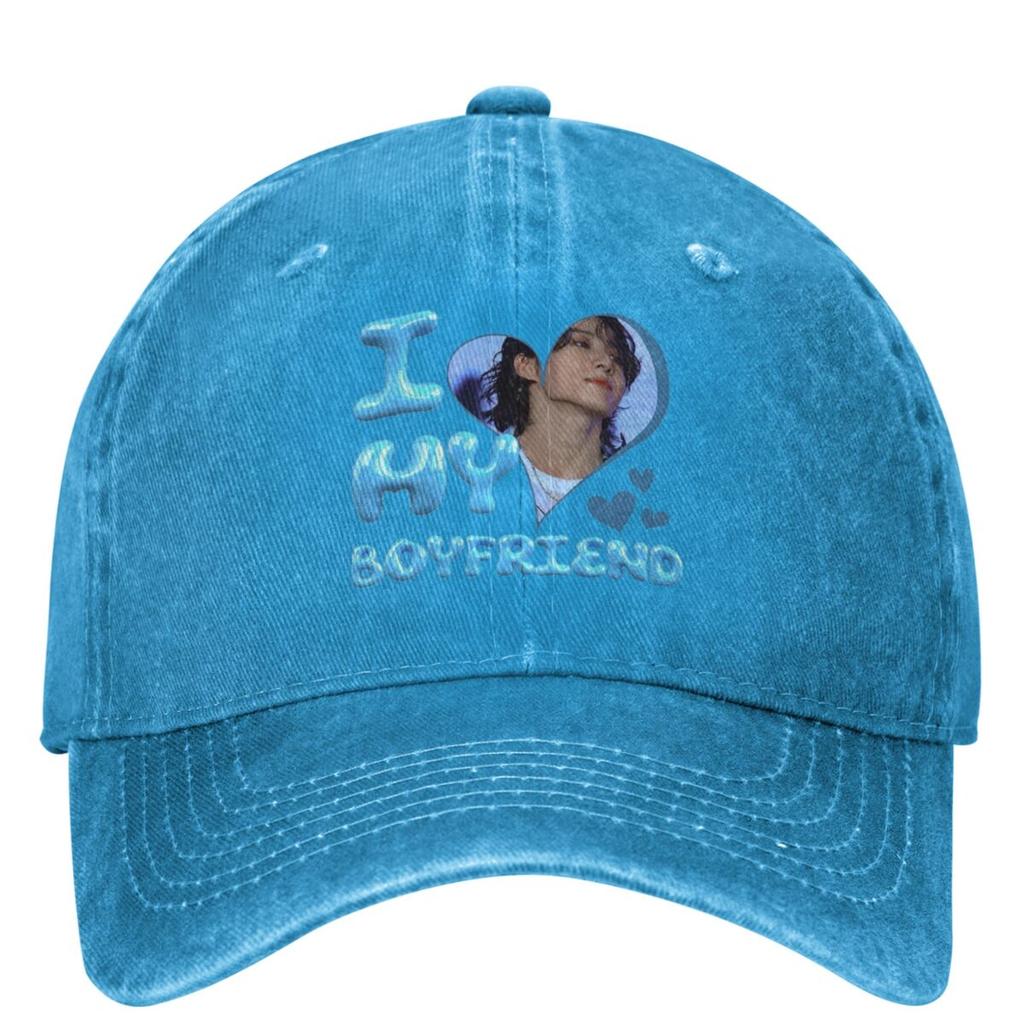 I Love My Boyfriend Jungkooks Baseball Cap Y2k Cool Couple Women Trucker Hat Sunshade Kpop Rock Snapback Cap Gift