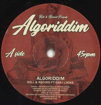 

7inch Record ROLL & RECORD, DAN I LOCKS, WILLIAM - Algoriddim / Algoriddim(Version) RAR016 Roll & Record E 2025 Europe Reggae, Ska & Dub