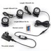 T-SUN Remote Controlled RGB Submersible EU/US/UK Plug Underwater Light Outdoor Vase Bowl Garden Fish Tank Decoration Lawn Lamp