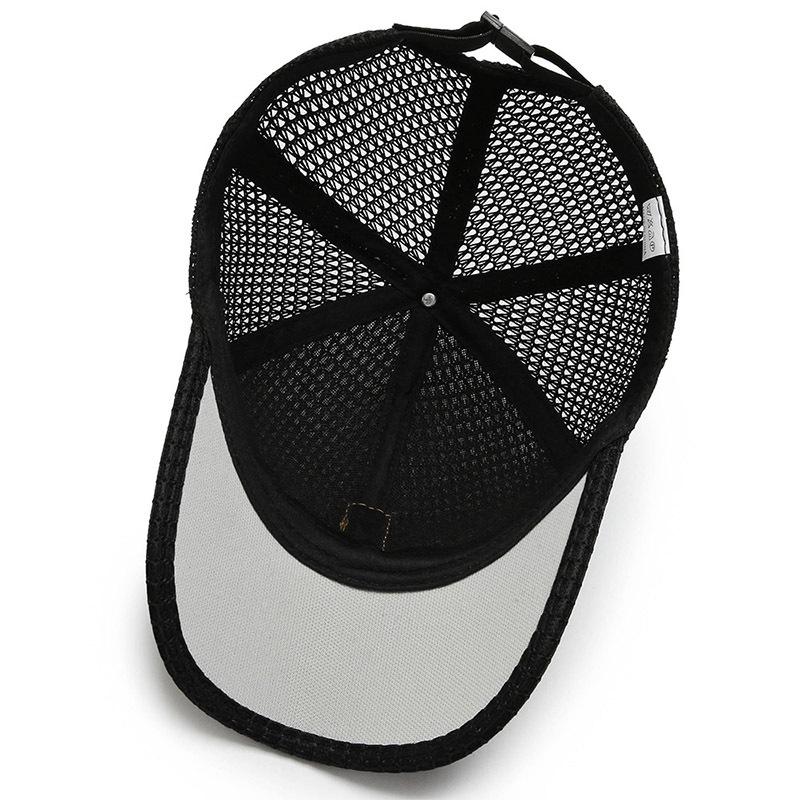 Men's Summer Sun Protection Baseball Cap - Breathable Mesh Outdoor Hat