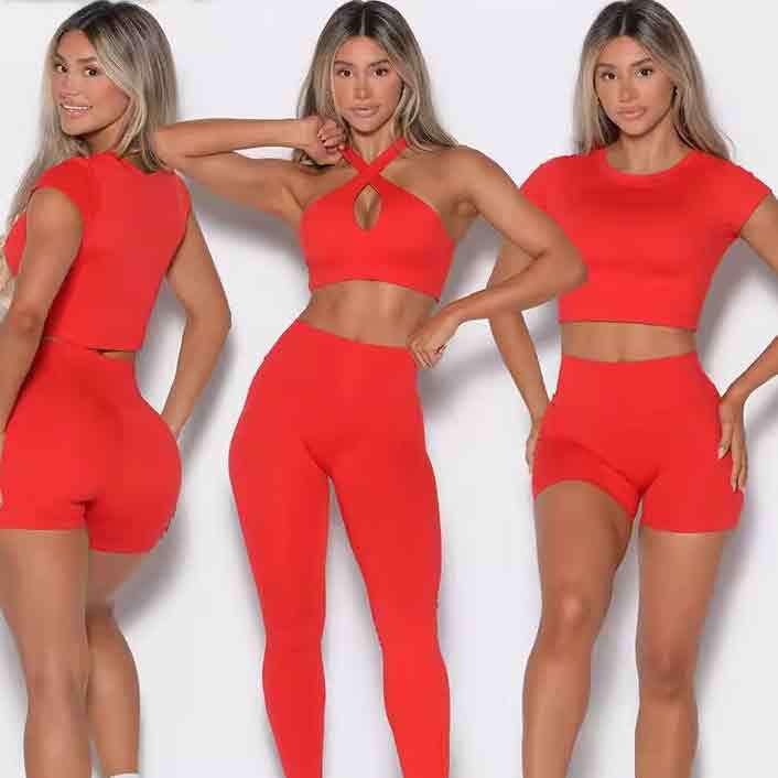 High-End Cross-Border Sports Bra: Sexy Halter, Yoga, Running, Fitness Vest