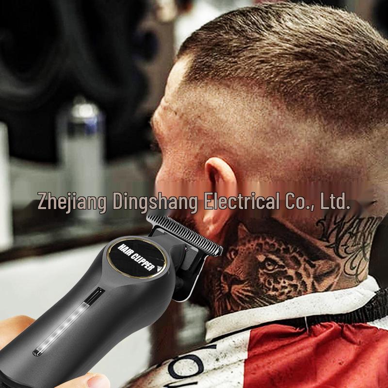 Digital Display Hair Clippers Set for Salon and Home - Electric Trimmer for Precision Styling