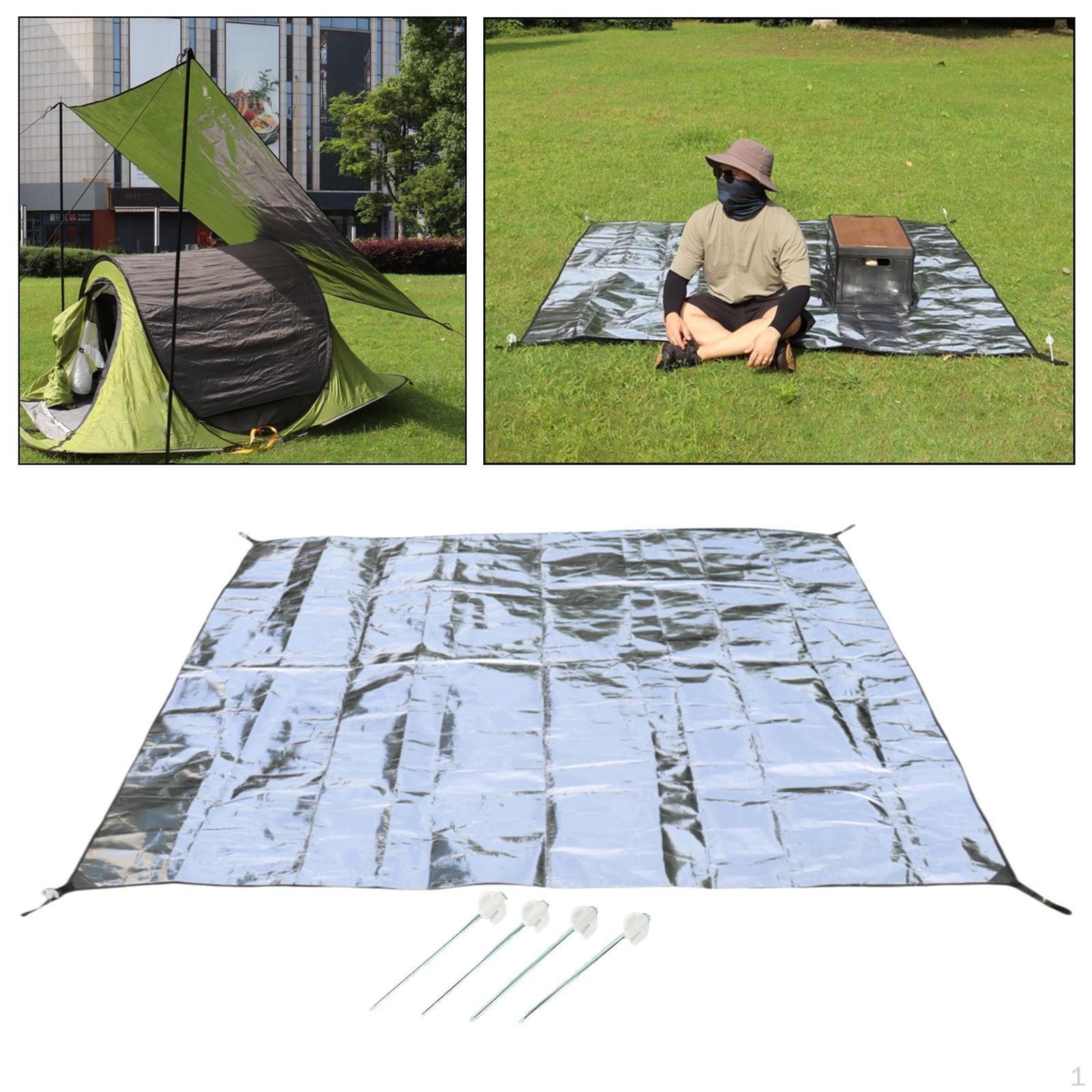 

Алюминиевая фольга коврик для кемпинга с изоляцией для использования на открытом воздухе 75x200cm