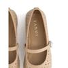 Tandy Women S Flat ShoeS Beige  G26003