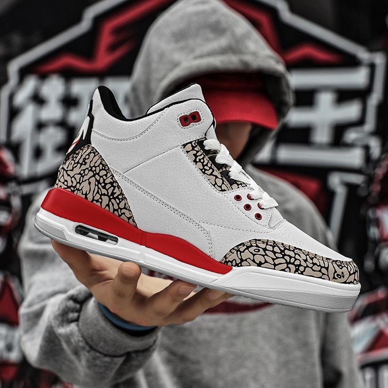 

Men s shoes autumn new non-slip and wear-resistant basketball shoes high-top sports student board shoes Korean version trendy versatile casual shoes 41