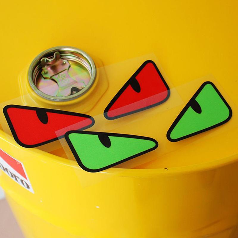 Devil Eyes Car Brake Light Stickers Car Helmet Motorcycle Reflective Stickers Car Sticker Headlight Decal Car Accessories