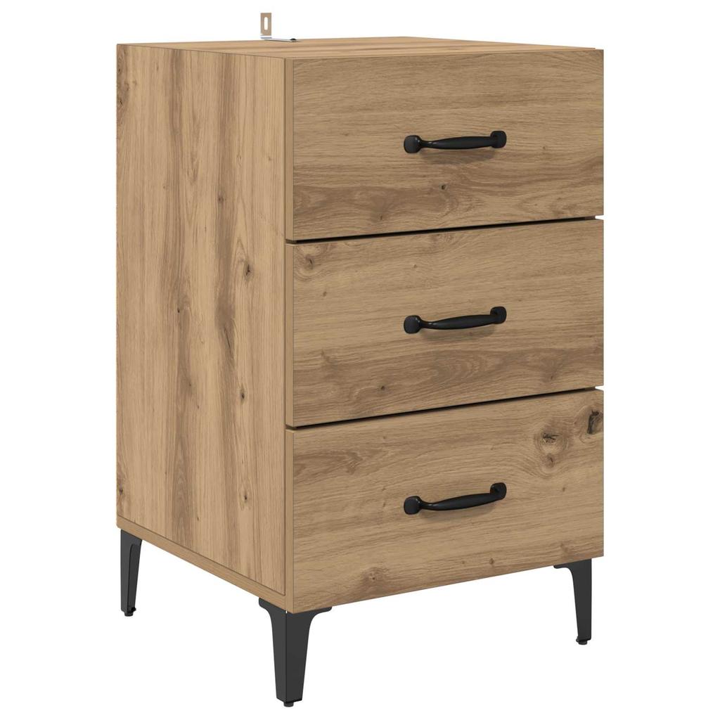 Nightstand Artisan Oak 40 x 40.5 x 66 cm Particleboard