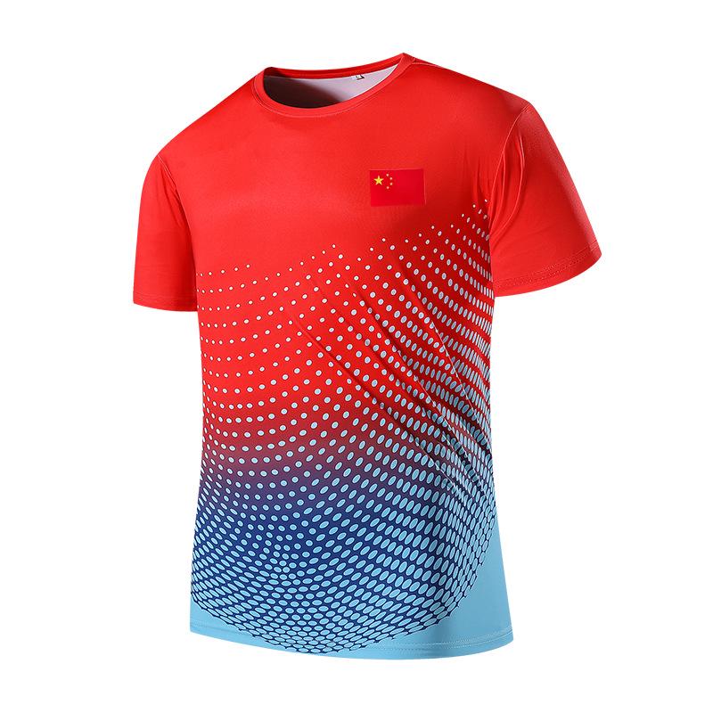 

Унисекс быстросохнущий спортивный костюм для бадминтона, тенниса, волейбола и настольного тенниса - дышащая командная форма для соревнований и тренировок 130 cm