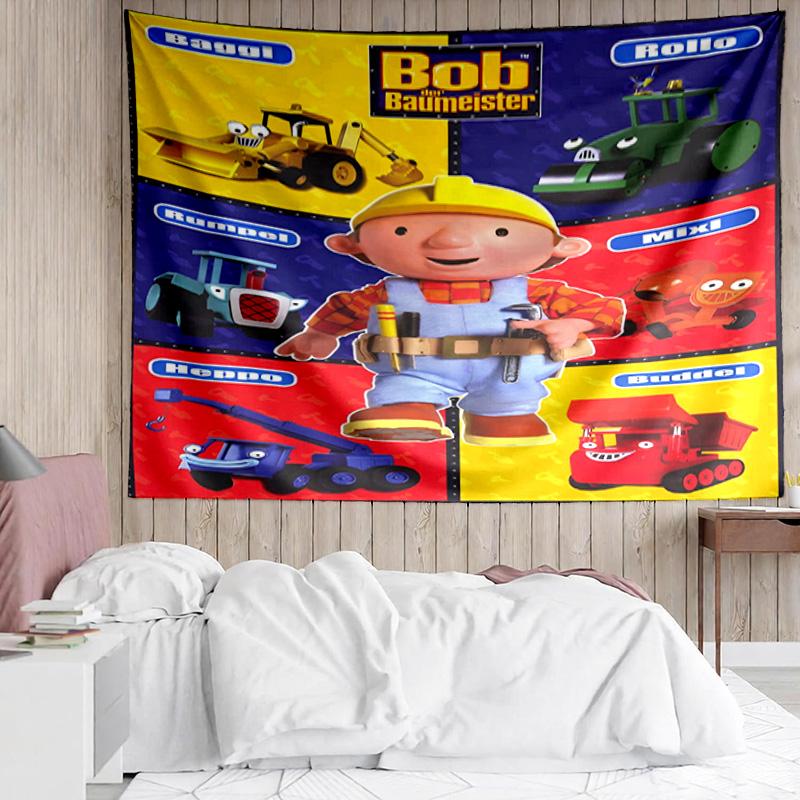 1PC Builder's Bright Spark Tapestry Accessories Playroom Tapestry, for Bedroom,Livingroom, Dormitory Room Wall Decor Fan Birthday Gifts