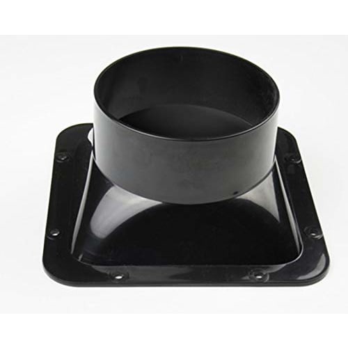 BATGXGO Duct Hose Duct Connector Plastic Flange for Ventilation Systems and Piping (100mm)