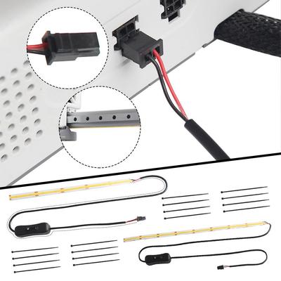 3D-Drucker Streifen Für Bambu Lab A1/A1 Mini 24V CoB LED-Lichtstreifen Helles Licht Steuerung Einfache Installation MX3 Ter K0L6