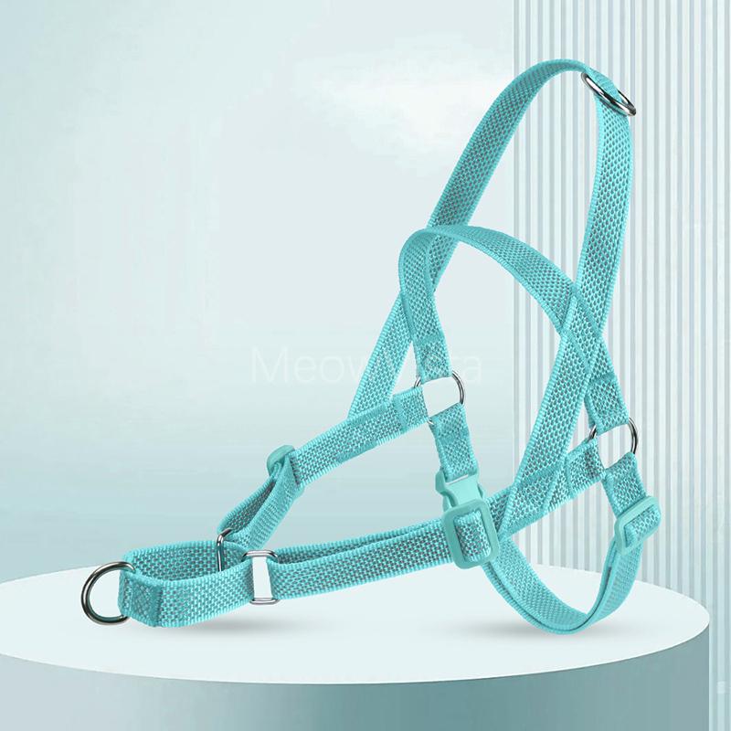Anti-Escape Martingale No Pull Reflective Dog Harness Adjustable Lightweight Nylon Vest for Large Dogs Labrador Golden Retriever
