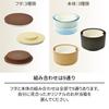Tenma Coleto Lunch Deep Lunch Box Set Inner x x cm Pot, Ceramic-Style (with Container), 13.1 12.8 9.3