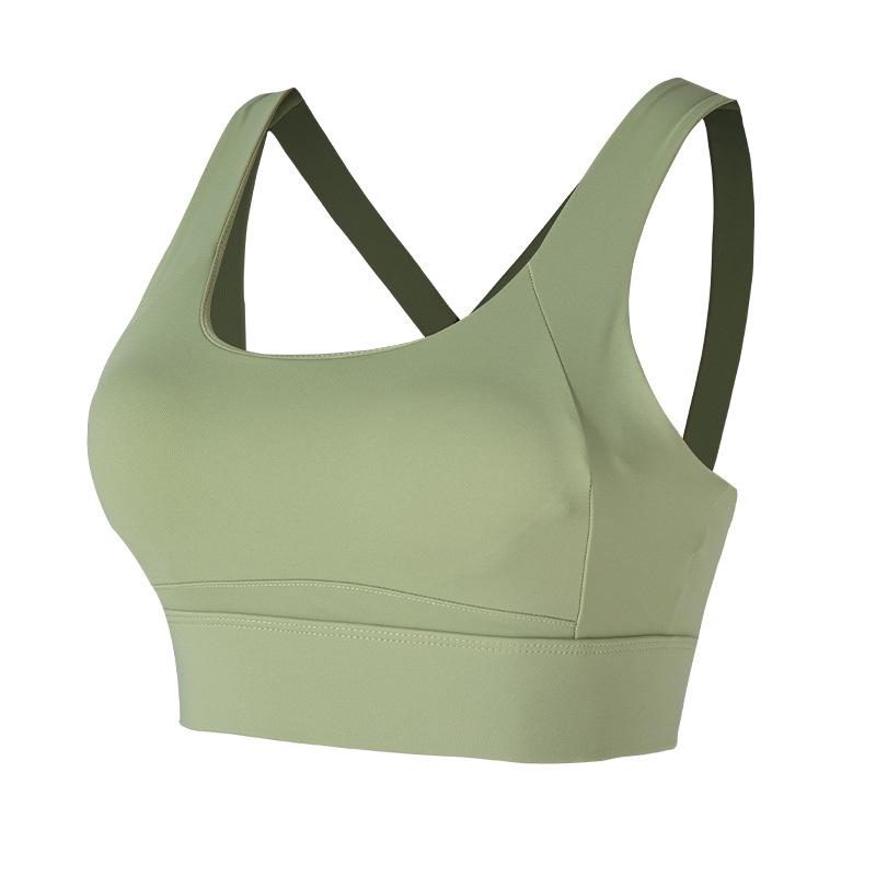Autumn Women's Yoga Bra with Chest Pads - Sexy, Shockproof Fitness & Dance Sportswear