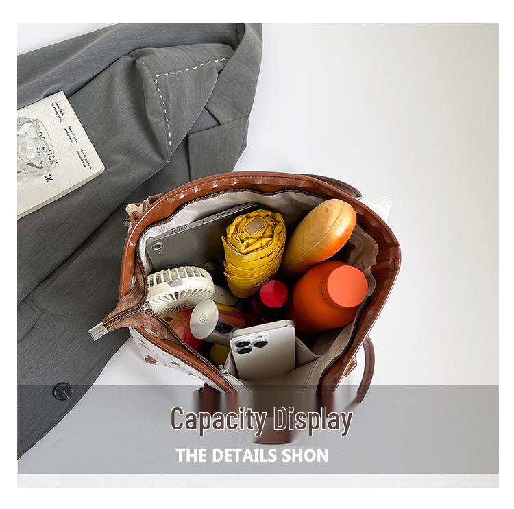 Women's Sweet & Cute High-End Printed Shoulder Tote Bag