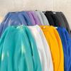 Men's Trendy Solid Color Round Neck Pullover Sweatshirt for Autumn/Winter
